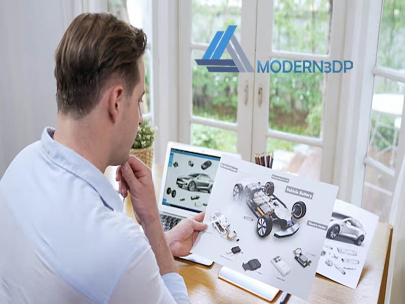 ساخت ماشین با پرینتر سه بعدی