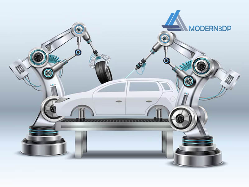 ساخت ماشین با پرینتر سه بعدی