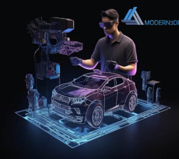 تولید قطعات پلاستیکی خودرو با پرینتر سه بعدی