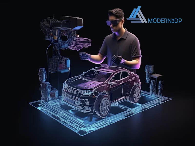 تولید قطعات پلاستیکی خودرو با پرینتر سه بعدی