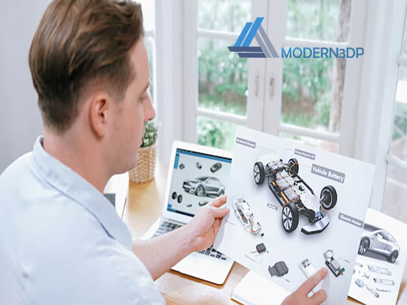 ساخت ماشین با پرینتر سه بعدی